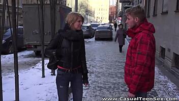 teen katya surprises with fuck