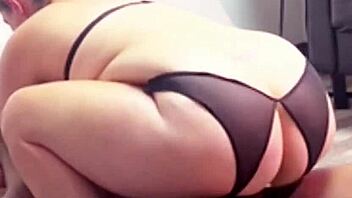 hot mommy pawg mystic gets covered in cum by a black cock