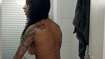 Skank amateur stepsister blowjob for a lucky stepbrother