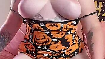 Fat Curvy Babe Rides Huge Dragon Dildo To Orgasm