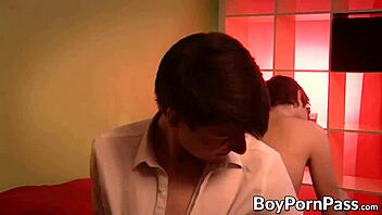 Did those two twinks jizz after slamming anal with monster cocks