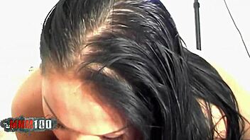 Sweet Brunette Teen With Blue Eyes Deeply Fucked By Big Cock