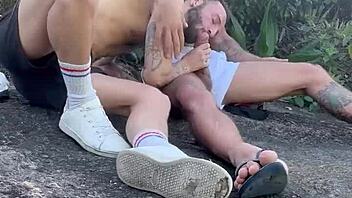 Cruising for monster cocks on brazilian beaches 😏