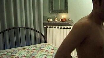 Italian housewife spills secrets with cock and pussy play.