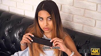 Russian Teen with Piercing Submits to Collector for Debt Delay