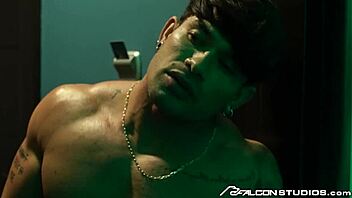 FalconStudios Star Andre Donovan Dominates Mascot. Wild BBC Threesome Licking Action!