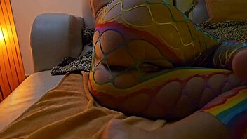 Close-Up View Of Fucking And Cumming In Hairy Pussy