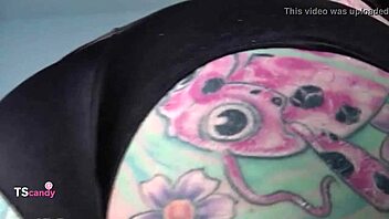 shemale milf teases cameraman with big tits solo