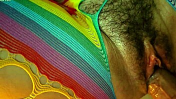 Close-Up View Of Fucking And Cumming In Hairy Pussy