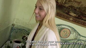 i love watching french blonde take hard anal pounding in pov