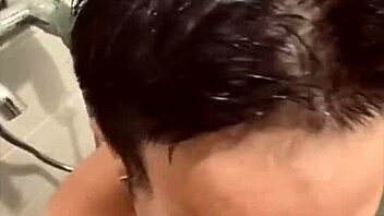 the milf party turns into shower fucking adventure