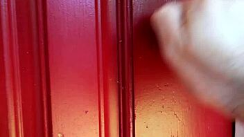 Real estate agent rides client in cowgirl position