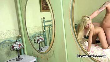 i love watching french blonde take hard anal pounding in pov