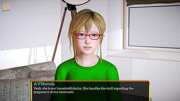 in my new family episode 427, exploring anime game adventures