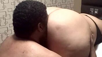 Rock licks bootylicious ass.