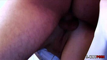 Blonde Alicia Rhodes and Charlee Chase in intense anal threesome