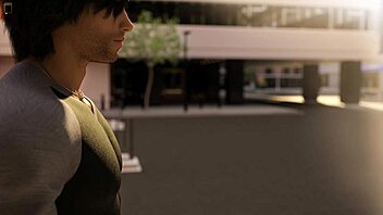 Football match with chain moving