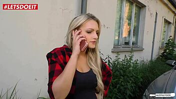 German Cheating Wife Banged Doggy Style with Fury!