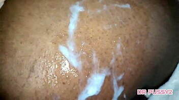 Dr Pussy2 Compiles Best Cumshots on Shaved Interracial Angolan Pussy