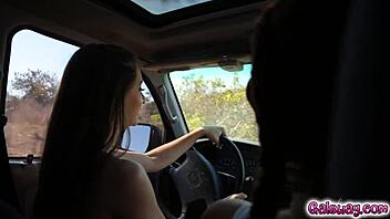 August Ames and Cassidy Klein enjoy tribbing in the bath tub