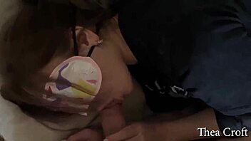 Young slut deepthroats big cock for creampie!