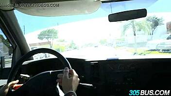 Sara Jay's Huge Ass Fucked on Bus