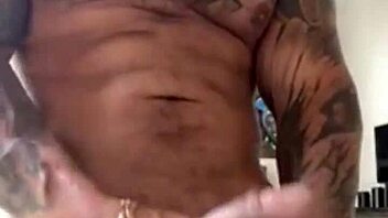 muscle bbc viktor rom solo jerks outdoor... so hot