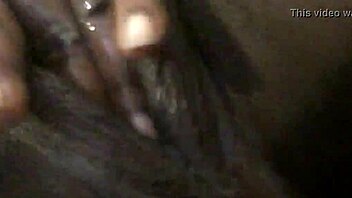 horny teen fingers wet pussy and masturbates to creampie