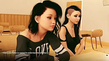 What's happening in AoA Academy 18 with all that hentai?