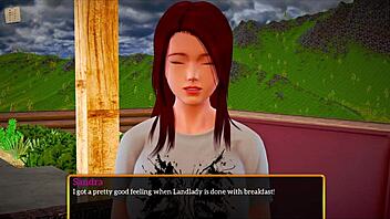 in my new family episode 427, exploring anime game adventures