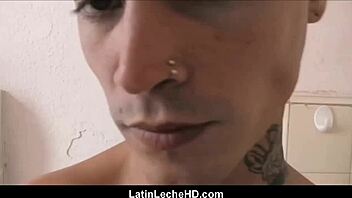i am a straight spanish latino twink having sex with a gay stranger for cash in pov