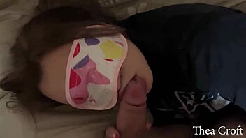 Young slut deepthroats big cock for creampie!