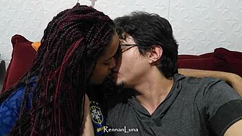 Fucking two hot young girls during the Brazil World Cup game, with Rennan Luna and Gabbie Luna