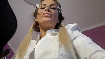 mistress femdom feet fetish bdsm spit in nylon
