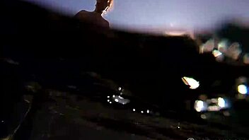 BBW Redhead with Hairy Pussy Goes Fully Nude in Public.