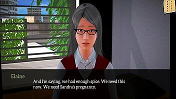 Blonde In Homemade Anime Family Scene 240