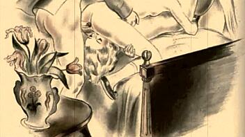 vintage erotic illustration