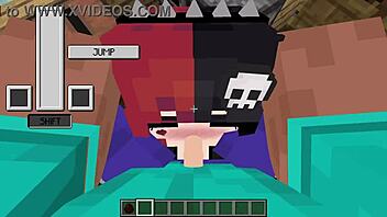 Ellie gets intense facefuck with deepthroat!