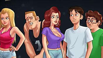 summertime saga 202 with erotic cartoon scenes 😊