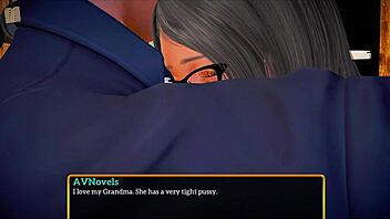 In my new family 502, the redhead with small tits navigates family dynamics.