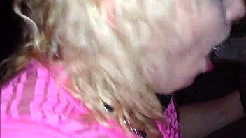 Cock sucking pro swallows cum after deepthroat blowjob