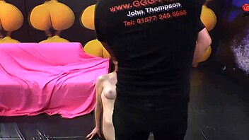 Hot milf gets facial in this weird porn video