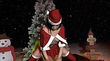 Fucked Christmas Story With Sexy Outfits