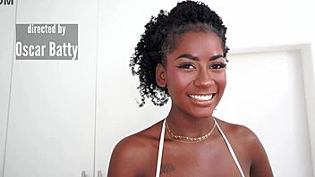 Beautiful Brazilian Ebony Jenny Pretinha Twerks On Big Dick Before Getting Fucked By All 3 Dicks!