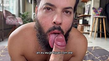 Bearded Man Sucks 41 Cocks In Detailed Blowjob Scenes With Bonus Mamadas In Full Video