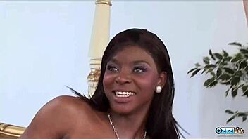 dumped ebony bride milf craves interracial anal