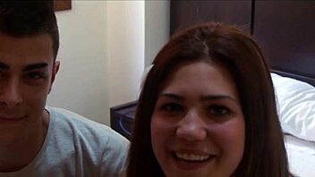 Young Couple Casting With Bondage And Interview