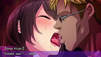 Wife swapping in Ntr hentai game with creampie and bukkake scenes