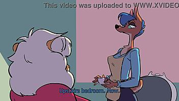 Beautiful girls with big cans sleep together on a single bed