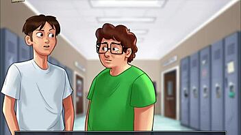 summertime saga 202 with erotic cartoon scenes 😊